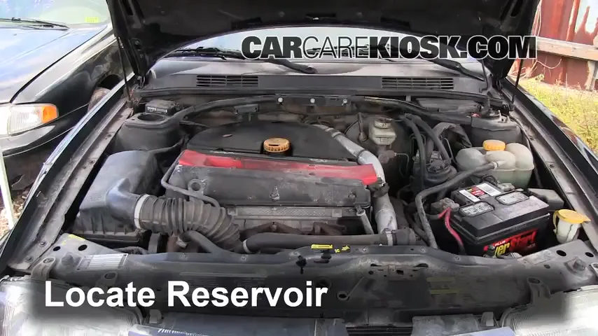 1996 Saab 900 SE Turbo 2.0L 4 Cyl. Turbo Convertible (2 Door) Windshield Washer Fluid Add Fluid